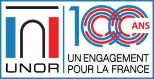 Logo du centenaire de l'UNOR - Union nationale des officiers de réserve © UNOR